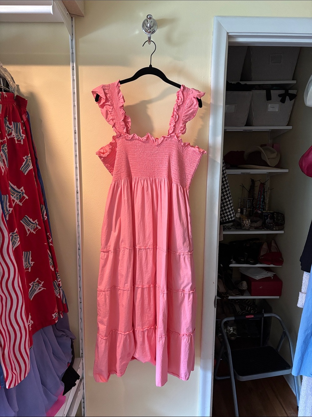 Ellie Nap Dress in Pink